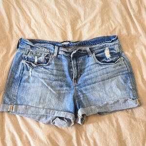 Old Navy womens size 12 boyfriend denim shorts